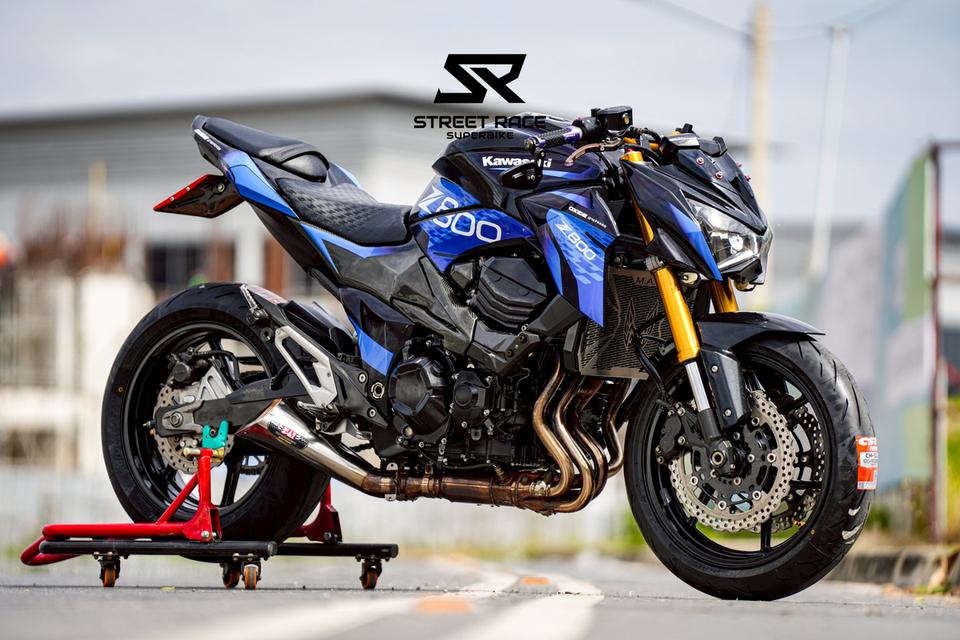 2016 Kawasaki 🔥Z800 ปี 2016 | น้ำเงินลายแต่ง หล่อดุ 4 สูบ ราคาเร้าใจ! 🔥