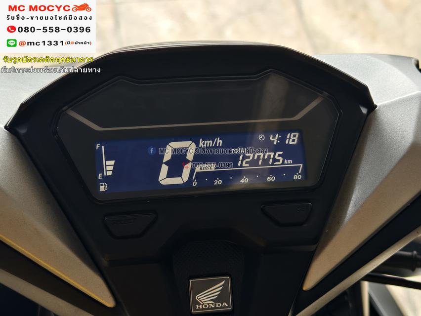 Click 150i 2022 วิ่ง10000โล รถบ้านแท้เครื่องท่อเดิมๆ เล่มชุดโอนครบ No1114 15