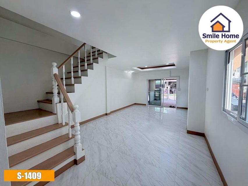 ทาวน์เฮาส์จิระภา2แพรกษา สมุทรปราการ หลังมุมรีโนเวทใหม่ พร้อมเข้าอยู่ 4