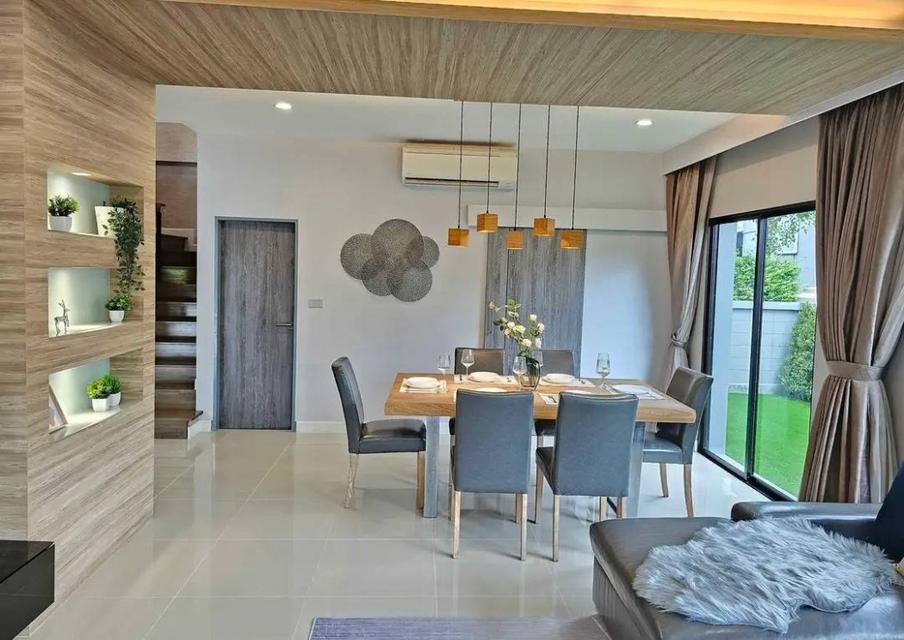 ให้เช่า บ้านเดี่ยว บ้านลุมพินี สวนหลวง ร.9 เฟส 2 54 ตร.ว 228 ตร.ม 4 นอน 4 น้ำ + ห้องนอนแม่บ้าน (ห้องน้ำในตัว) Fully Furn 4