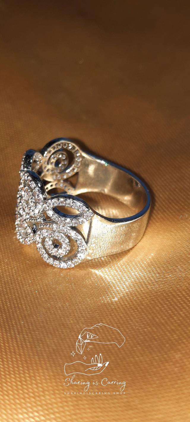 Fancy CZ A+++ Diamond ring ฿1,390.- 3