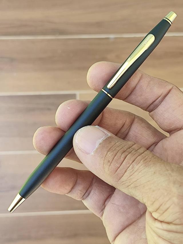 ปากกา ชุด คู่ ดินสอ ครอส Cross NOS รุ่น Vintage Cross Century Black with Gold Trim Ballpoint Pen & Mechanical Pencil 0.9 รูปย่อยที่ 2