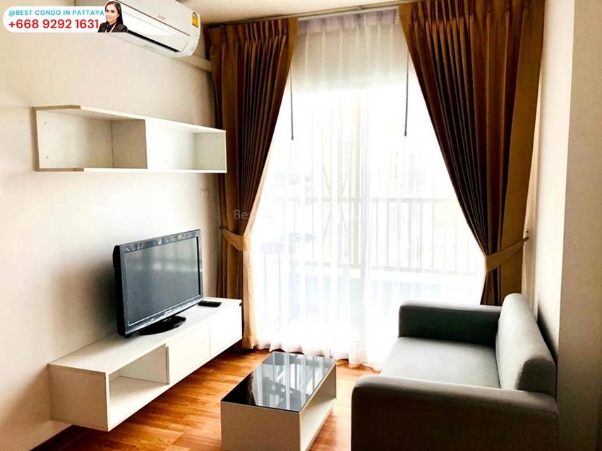 ขาย The Trust Condo Pattaya ชั้น 12A พื้นที่ 30.17 ตรม. พร้อมเฟอร์นิเจอร์และเครื่องใช้ไฟฟ้าครบ สภาพใหม่ พร้อมเข้าอยู่ได้ทันที #รหัสทรัพย์422 1