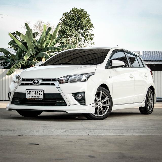 TOYOTA YARIS ECO 1.2 E ปี 2014 สี ขาว เกียร์ออโต้ เครื่องเบนซิน  ไมล์ 209,489 km. 9