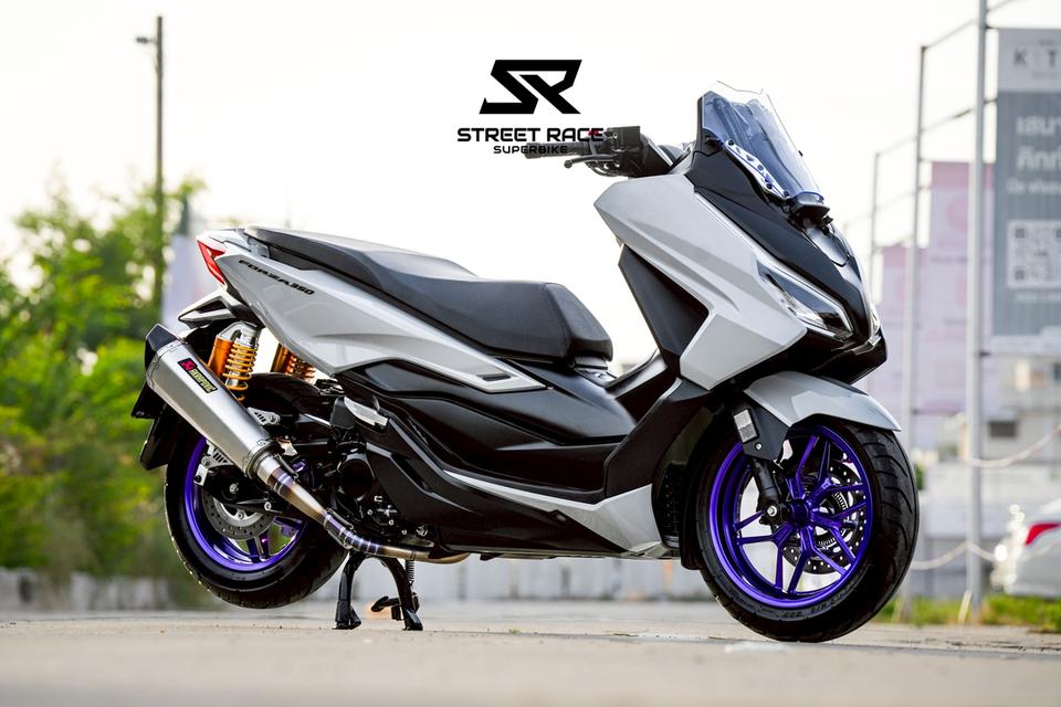 2023 Honda forza350 ปี 2023 สีเทา พิมพ์นิยม หล่อจัดเต็ม!