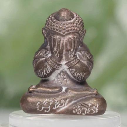 Phra Pidta “Miraculous Wealth” – Sacred Bronze Amulet by Luang Pho Yod, Wat Takro (999 pcs only)