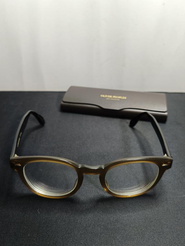 กรอบแว่นตา Oliver Peoples Sheldrake OV5036 สีกรวยส้มน้ำตาล พร้อมกล่องแท้ รูปที่ 6
