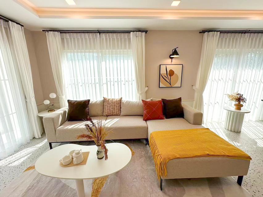 ให้เช่า บ้านเดี่ยว มบ.วิลลาจจิโอ 2 ศรีนครินทร์-บางนา ขนาด 4 ห้องนอน ตกแต่งสวย ส่วนกลางดีมาก ฟรี wi-fi 5