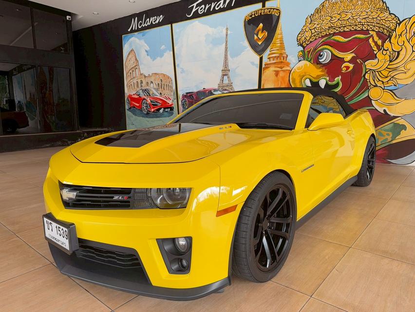 Chevrolete Camaro zl1 (bumblebee) 6.2 cabriolet รูปย่อยที่ 2