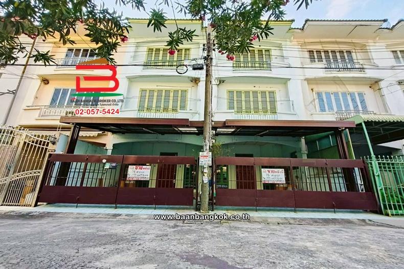 ทาวน์โฮม เนื้อที่ 18 ตร.ว. หมู่บ้านสรานนท์ (ติวานนท์-ปากเกร็ด 19) ถนนติวานนท์-ปากเกร็ด ตำบลบางพูด อำเภอปากเกร็ด นนทบุรี 1