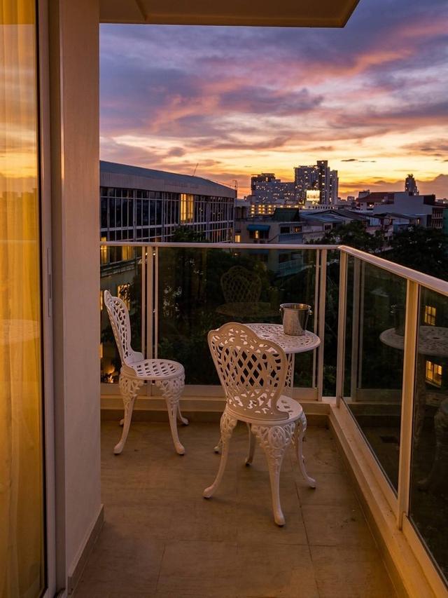 ขายคอนโดที่พัทยา ห้องมุมโครงการ City Garden Tower พัทยาใต้ 1 ห้องนอน 1 ห้องน้ำ ห้องมุม ระเบียงตัว L 13