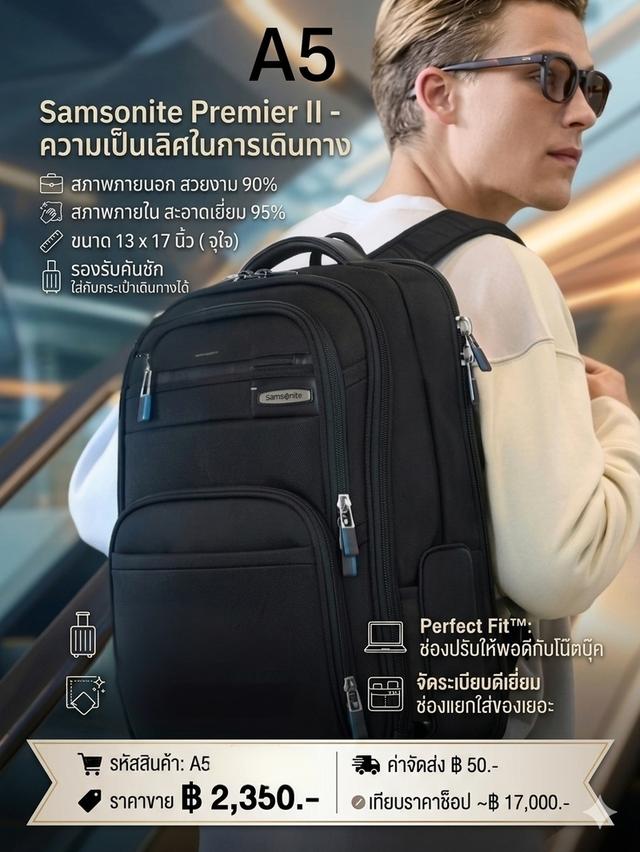 Samsonite premier 2 backpack