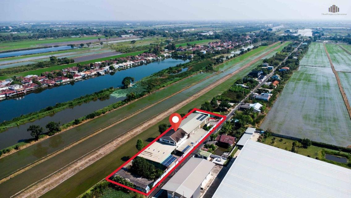 บ้านพร้อมโรงงาน พื้นที่ 2 ไร่ ย้านคลอง10 ลำลูกกา 4