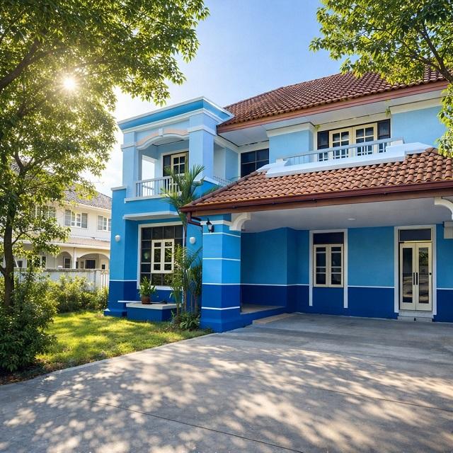 ถ.ขุมทอง-ลุมโตยติง ตลาดตั้งเจริญ 4.3กม. รร.วัดขุมทอง 700 ม.ให้เช่าบ้านเดี่ยว 2 ชั้น 70ตร.วา.มีเฟอร์ 3นอน 3น้ำ 1