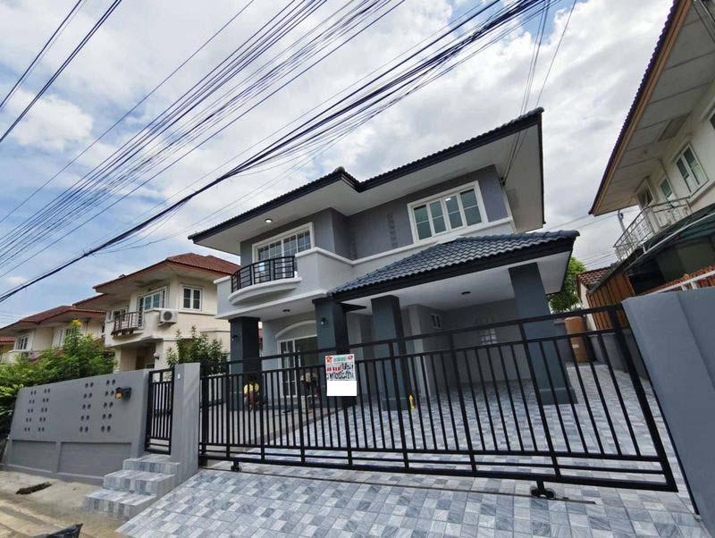 ขาย :บ้านเดี่ยว 2 ชั้น, เนื้อที่ 54.7 ตรว. หมู่บ้านเดอะสวีท การ์เด้นโฮม 2 ซอย Sweet 8 ถนนหทัยราษฎร์( ถนนหนองระแหง ) 12