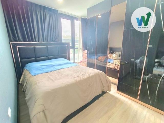 คอนโดขายถูก เดอะ เบส พระราม9 ห้องริม ชั้น 5 ขนาด 33.68 ตรม. พร้อมเฟอร์ Built-in ราคาดี พร้อมอยู่ ใกล้รถไฟฟ้า ARL ใกล้สายสีส้ม เดอะมอลล์ราม 2