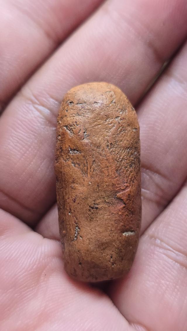 พระกำแพงลีลาเม็ดขนุน กรุลานทุ่งเศรษฐี รูปที่ 2