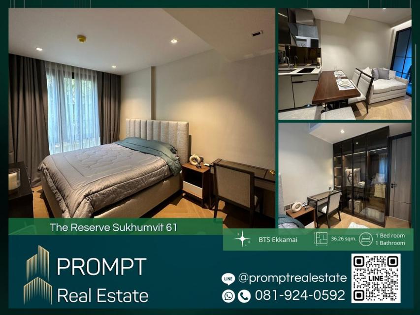 ST12489 - The Reserve Sukhumvit 61 - 36.26 sqm 1