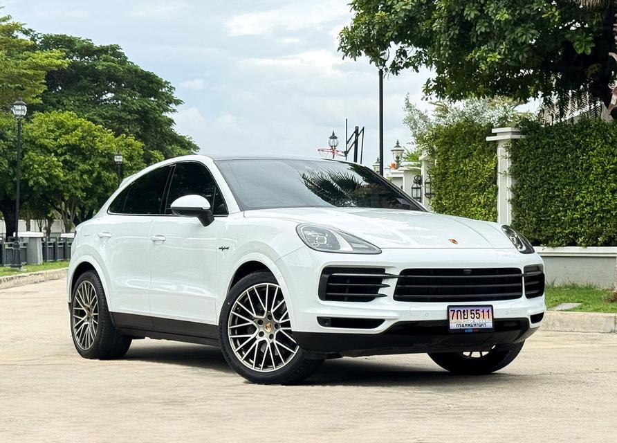 Porsche Cayenne e-hybrid Coupe ปี 2023 Platinum Edition ใช้งาน 7 หมื่นโลเท่านั้น พร้อมวารันตี เจ้าของเดียวออก AAS รูปที่ 2