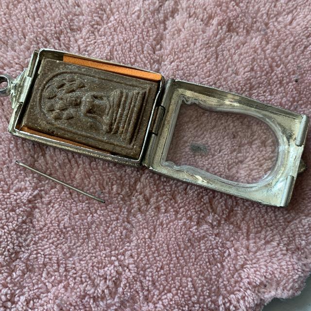 กรอบพระเงินแท้ ทรงสมเด็จ รูปที่ 4