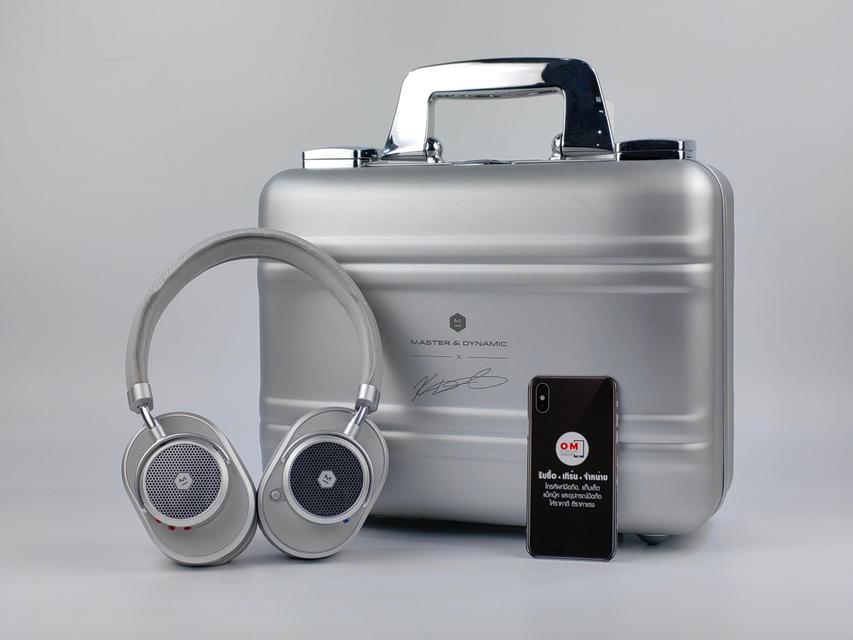 รูป ขาย/แลก หูฟัง Master & Dynamic ANC Wireless Headphone Halliburton KIT MW65 สีเงิน ศูนย์ไทย สวยครบกล่อง เพียง 10,900.- 1