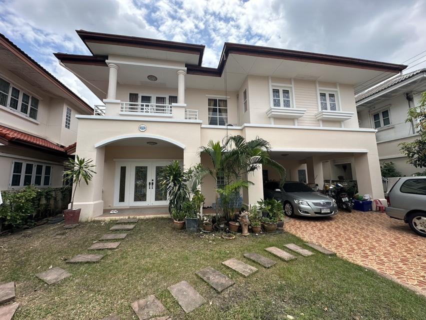 บ้านหลังใหญ่พื้นที่เยอะ ใกล้ทางด่วนจตุโชติ ขายบ้านเดี่ยว 2 ชั้นเนื้อที่ 83 ตรว.หมู่บ้านเดอะสวีทการ์เด้นวิลล์2 4ห้องนอน 4ห้องน้ำ เขตคลองสามวา กรุงเทพ 1