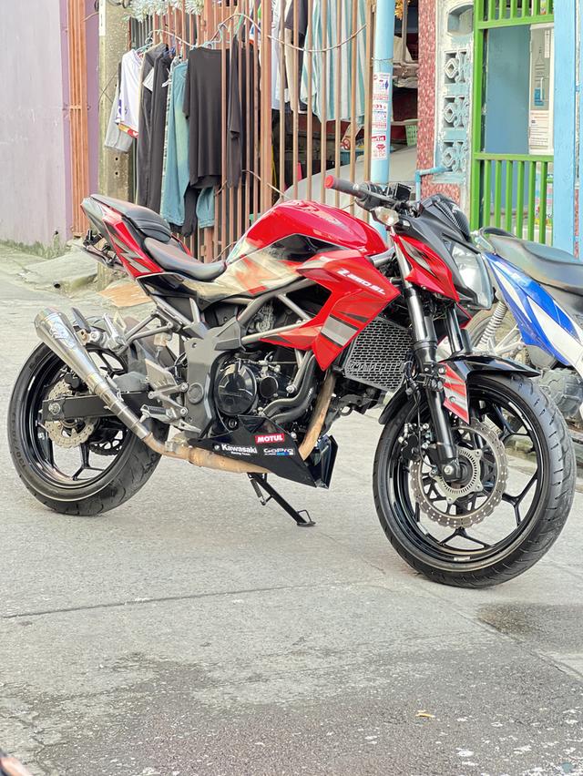 รถมอเตอร์ไซค์z250slปี2017