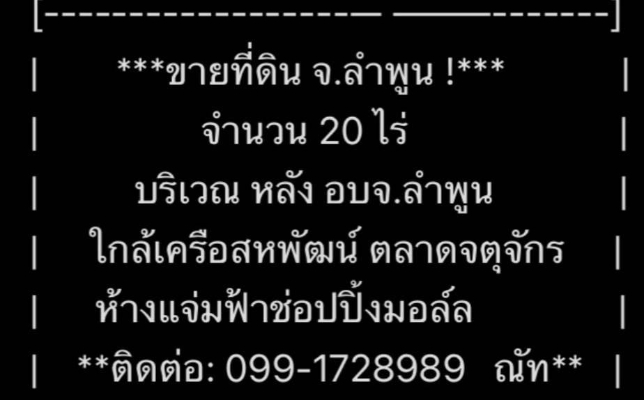 ที่ดิน จ.ลำพูน 1