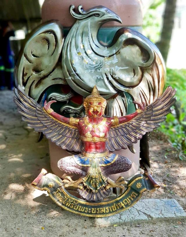 นกวายุภักษ์ ขนาด120ซม องค์ใหญ่ แขวนผนัง 2