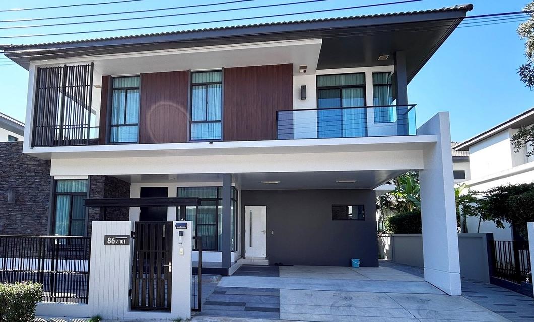 ให้เช่า บ้านเดี่ยวหรู มัณฑนา อ่อนนุช–วงแหวน 4ใกล้ทางด่วนวงแหวน - บูรพาวิถี - สุวรรณภูมิ 1