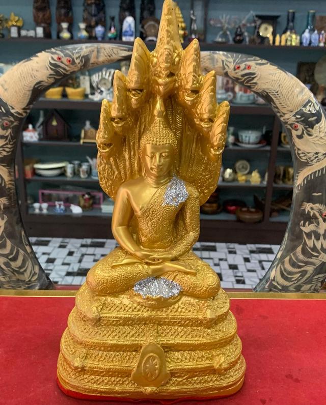 พระนาคปรก เนื้อปูน 6
