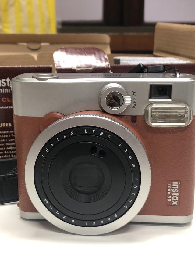 Fujifilm Instax Mini 90 Neo Classic Instant Film Camera Brown 6