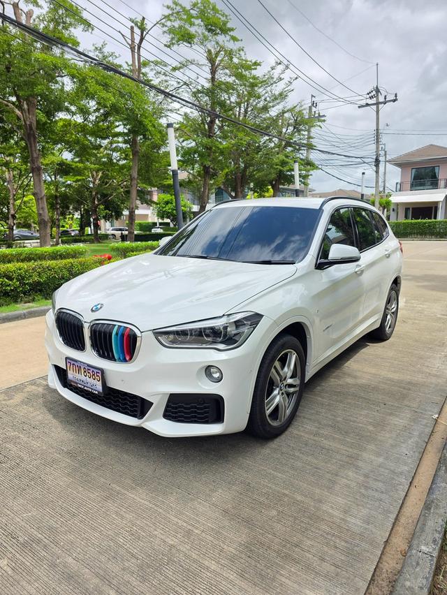 BMW X1 sDrive 1.8d M Sport สีขาว ปี 2018 ไมล์ 100,000 กม.