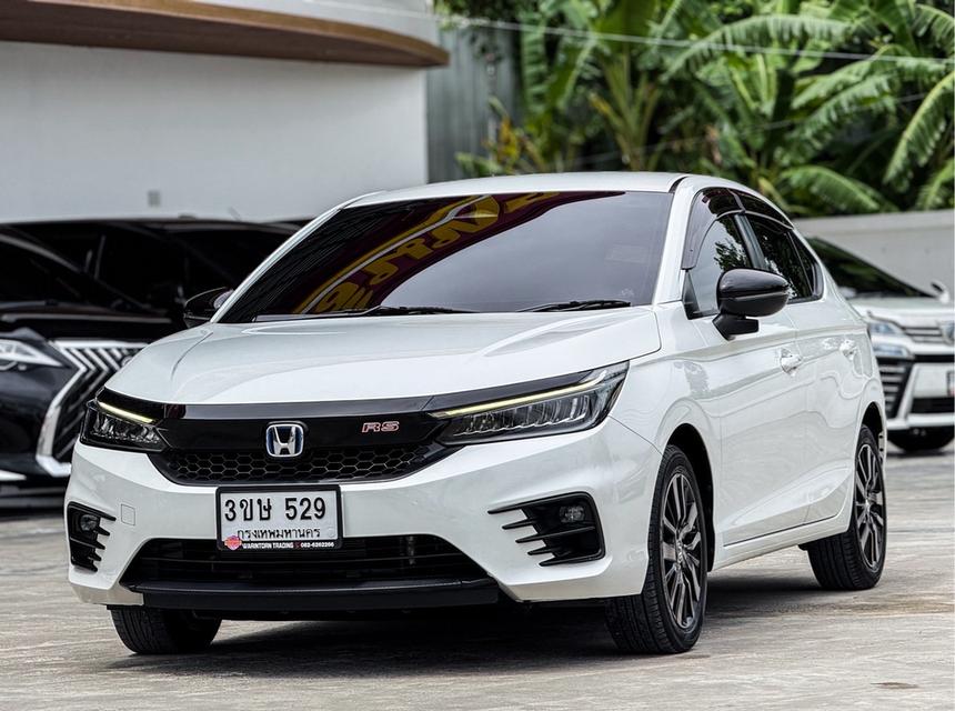 รหัสรถ WRT529 2022 จด 2023 Honda City 1.5 e:HEV RS Hatchback