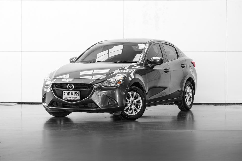 2015 MAZDA,2 1.3 HIGH 4ประตู สีเทา ไมล์ 208771 กม.