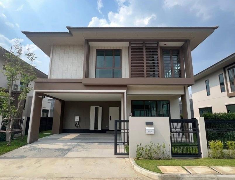 ให้เช่าบ้านเดี่ยว 2 ชั้น โครงการ บุราสิริ กรุงเทพกรีฑา ซอยกรุงเทพกรีฑา 15/1 บ้านสวยมาก แต่งครบ แอร์ทั้งหลัง / เฟอร์นิเจอร์ครบ  1