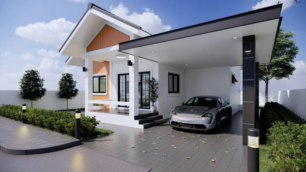 บ้านเดี่ยวชั้นเดียว ใจกลางเมืองลำปาง ใกล้สถานปฏิบัติธรรม หลวงพ่อเกษม  2