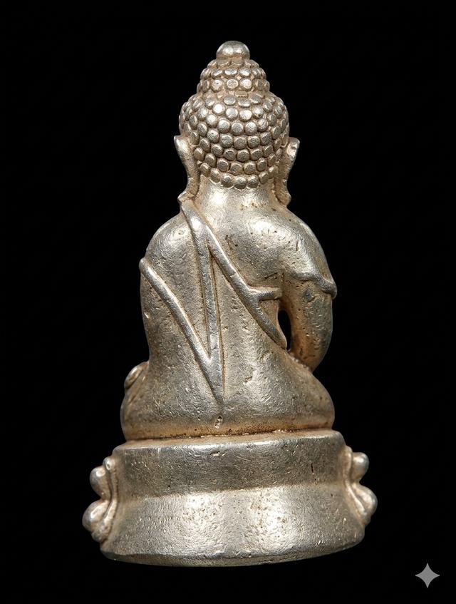 พระกริ่งใหญ่หน้าจีนวัดสุทัศน์ เนื้อเงิน ปี2536 รูปที่ 2