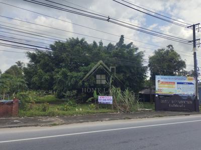 ที่ดินเปล่า ถมแล้ว 2-0-83.9 ไร่ ติดถนนใหญ่ ปากพูน นครศรีธรรมราช แปลงสวย 2