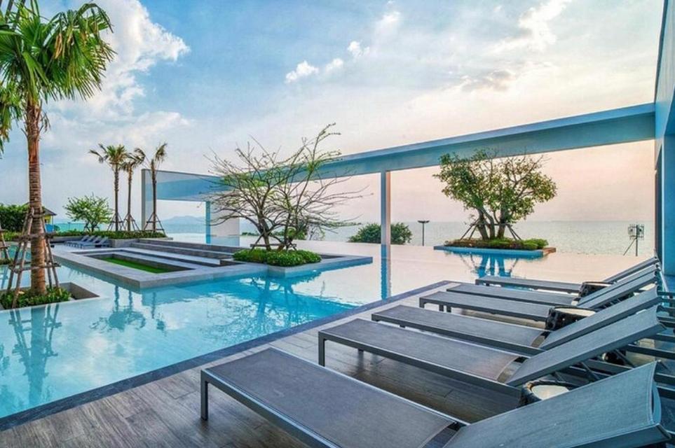 Aeras Beachfront Condo Jomtien Pattaya ห้องมุม 48 ตารางเมตร 2 ห้องนอนใหญ่ วิวทะเล ตกแต่งครบ 10