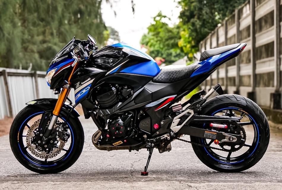 Z800 Kawasaki ปี2016 น้ำเงิน รูปที่ 5