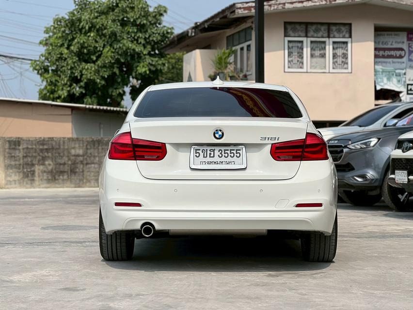 BMW 318i ปี 2016 จด ปี2017 (โฉม F30) สีขาว มือเดียว