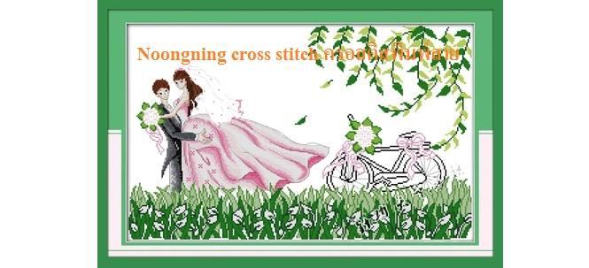 ร้าน Noongning Cross stitch ครอสติสพิมพ์ลาย จำหน่ายอุปกรณ์ครอสติส ภาพติดเพชร1895 9