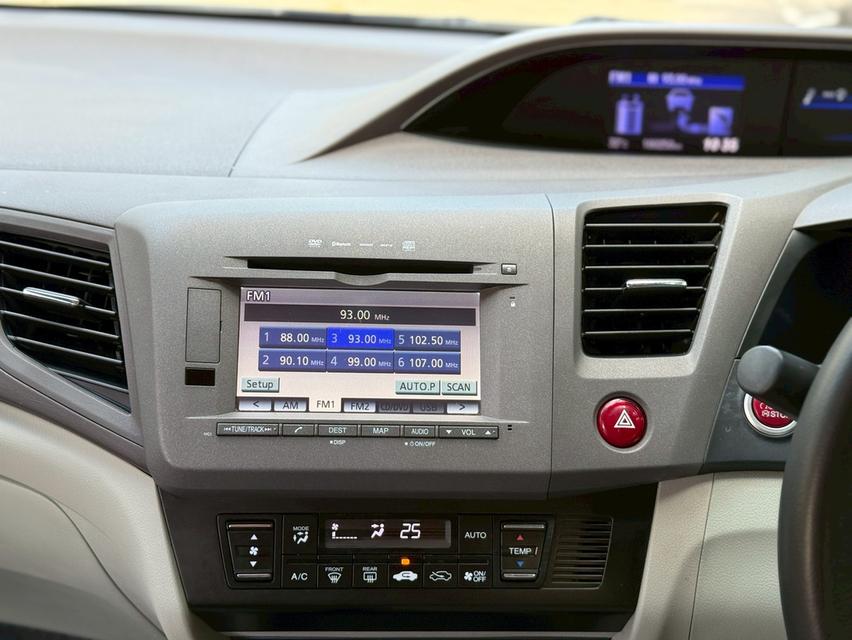 รหัสรถ PJP81 🚗 Honda Civic 1.5 Hybrid Navi ปี 2014 9