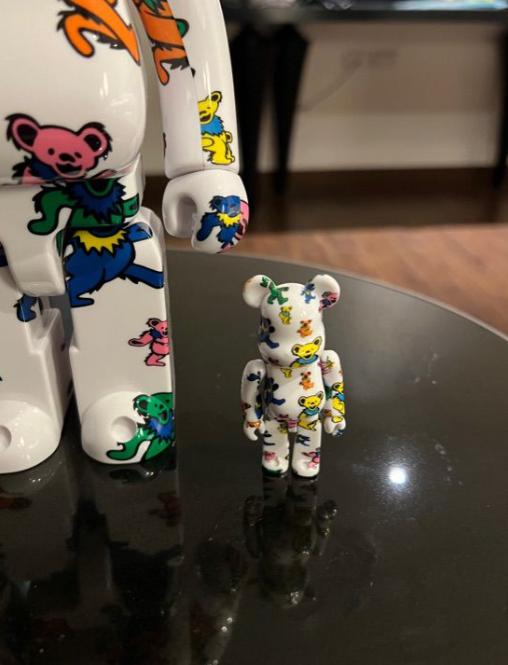 Bearbrick Greatful Dead (Dancing Bear)  2