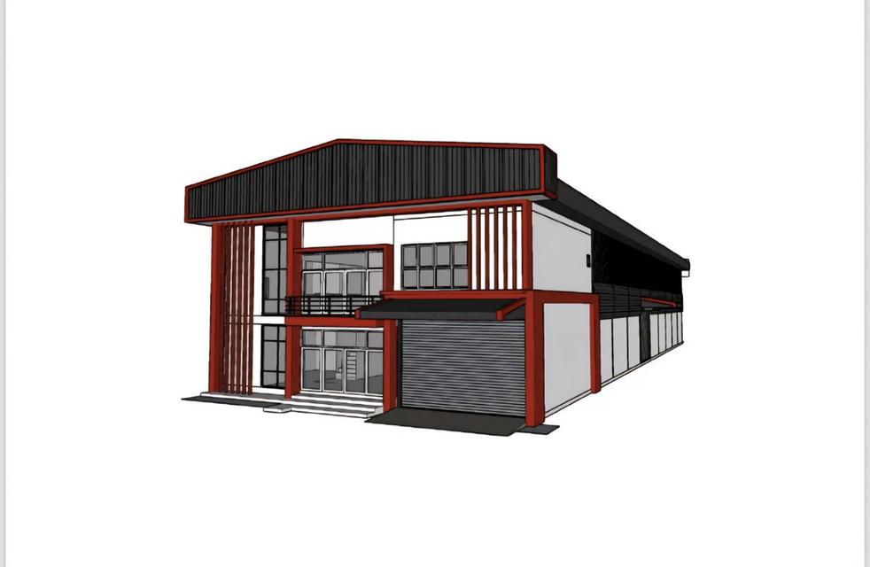 โรงงานมือหนึ่งสมุทรสาคร ขอใบรง.4ได้ ดีไซน์สวย ซ.พันธุวงษ์ ถนนเศรษฐกิจ 1ไร่ 80ตรว.14.5ล้าน สร้างเสร็จภายใน 5 เดือน ช่วยยื่นกู้ธนาคาร 5