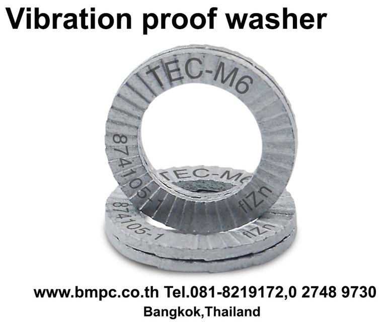 Cup spring, Bearing preload spring, Schnorr, Disc spring, แหวนสปริงจาน, แหวนกะทะ, Belleville washer รูปที่ 6