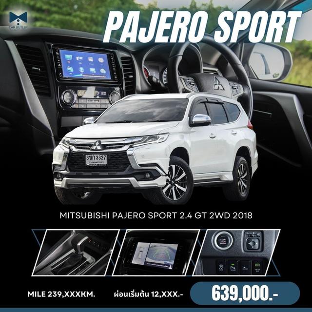 รหัสรถ CBL3327 MITSUBISHI PAJERO SPORT 2.4 GT 2WD AT 2018