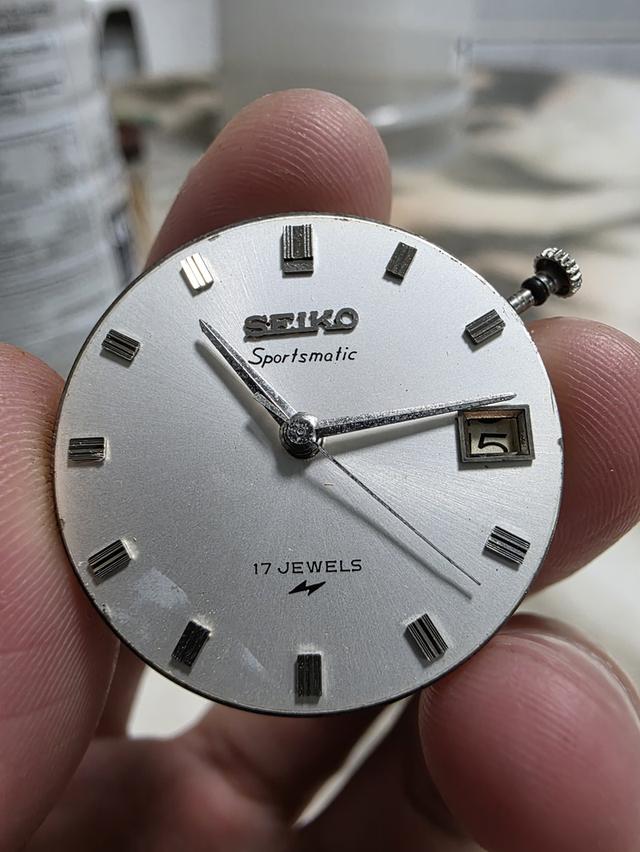 A.อะไหล่ เครื่อง นาฬิกา SEIKO SPORTMATIC หายาก ของเก่าเก็บ สวย รุ่นเก่า ขายตามสภาพ พร้อมส่ง