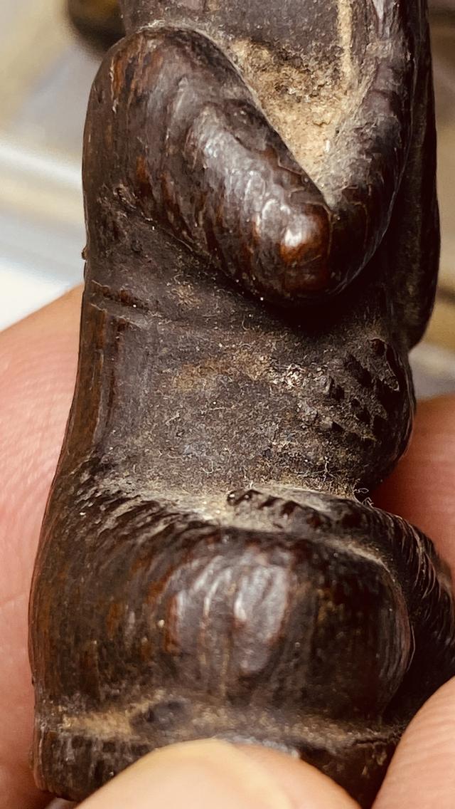 พระปิดตาไม้แกะ(พระบ้านเก่า) รูปที่ 10